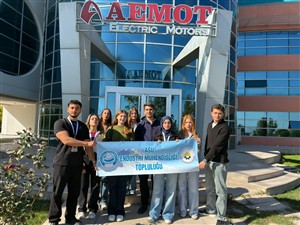 AEMOT Electric Motors Fabrikasına Yapılan Teknik Gezi