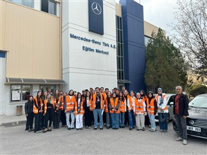 Mercedes-Benz Türk Aksaray Kamyon Fabrikasına Yapılan Teknik Gezi
