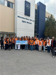 Mercedes-Benz Türk Aksaray Kamyon Fabrikasına Yapılan Teknik Gezi