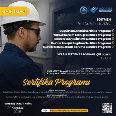 ASÜSEM Sertifika Programı 