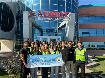 AEMOT Electric Motors Fabrikasına Yapılan Teknik Gezi