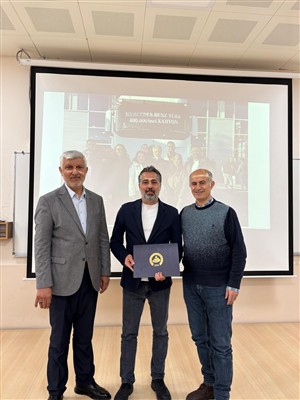 END 206 Üretim Yönetimi Ders Kapsamında Yapılan Söyleşi